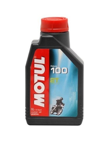 Λάδι κινητήρα μοτοσικλέτας Motul 100 2T 1L