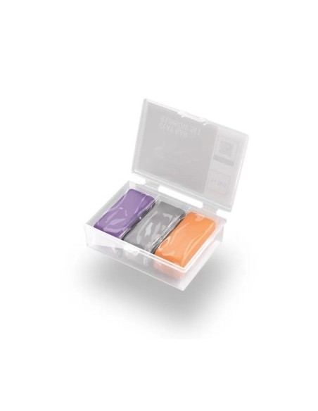 Σετ απορρυπαντικής αργίλου ADBL Clay Bar Rainbow 150g 3 τεμ.