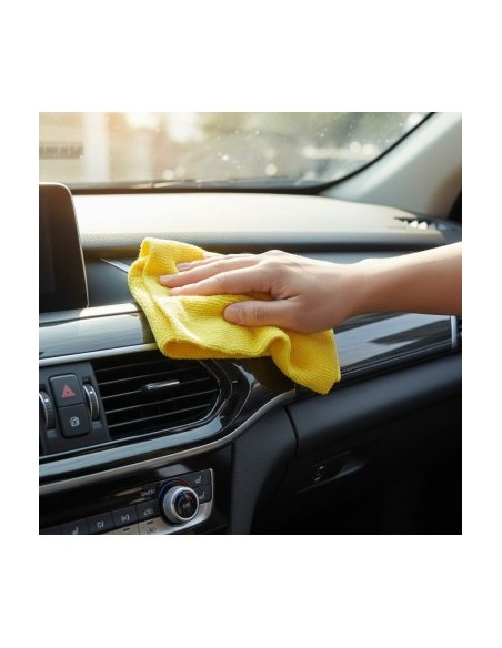 Professional Microfiber Cloth General Use speckLESS cleanZILLA, 380 GSM, 40x40cm, Yellow