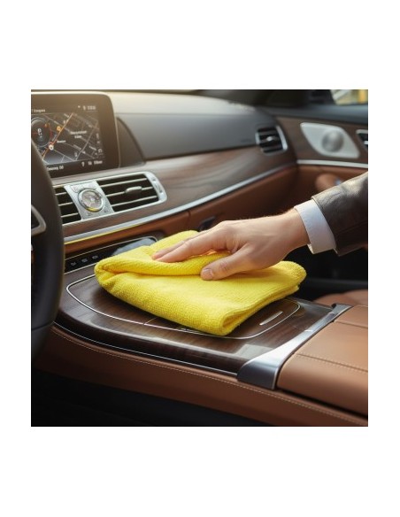 Professional Microfiber Cloth General Use speckLESS cleanZILLA, 380 GSM, 40x40cm, Yellow