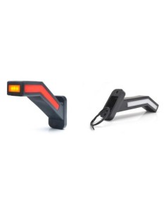 LED Marker Light with Arm 1165L W168.1, 12V-24V, position...
