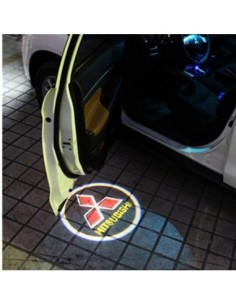 Прожектори за врати с лого Mitsubishi 2