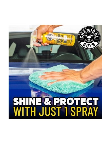 Течно автомобилно восък ChemicalGuys Blazin' Banana Wax Spray, 473 ml