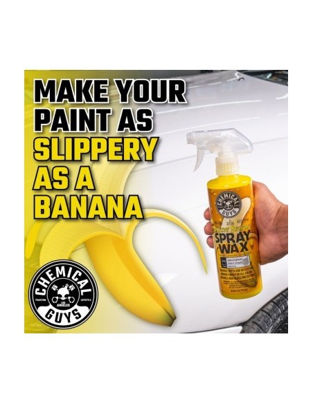 Течно автомобилно восък ChemicalGuys Blazin' Banana Wax Spray, 473 ml