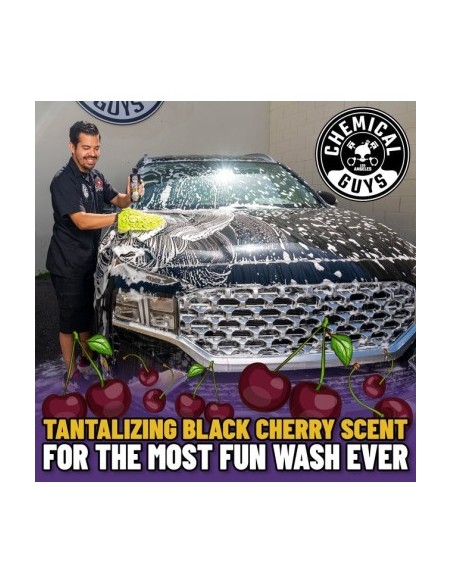 Σαμπουάν αυτοκινήτου για μαύρη καρότσα ChemicalGuys Black Light Hybrid, 473 ml