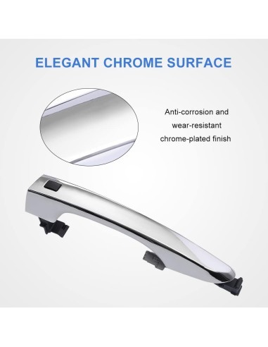 Right Front Door Handle Keyless Entry with...