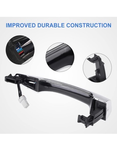 Right Front Door Handle Keyless Entry with...