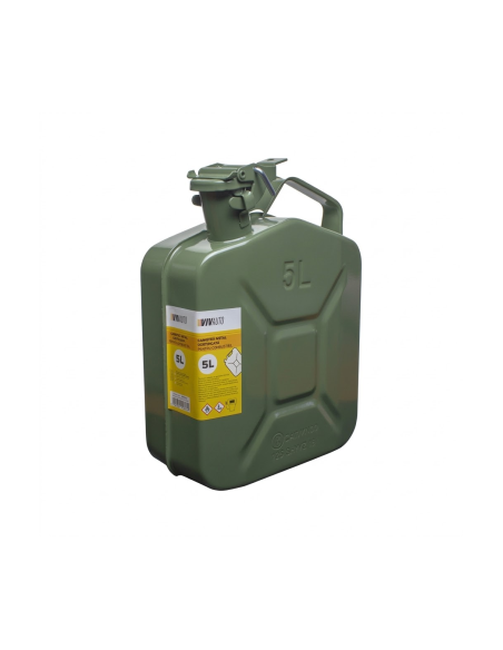 Метална Канистра за Гориво, Сертифицирана, тип Армия 5L