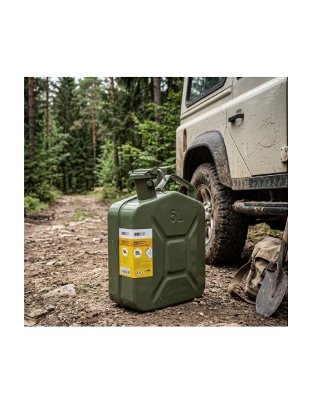 Metal Fuel Can, Certified, Military Type 5L