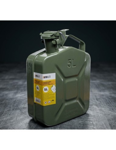 Metal Fuel Can, Certified, Military Type 5L