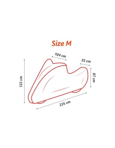 Motorcycle Exterior Cover Size M Mega Drive