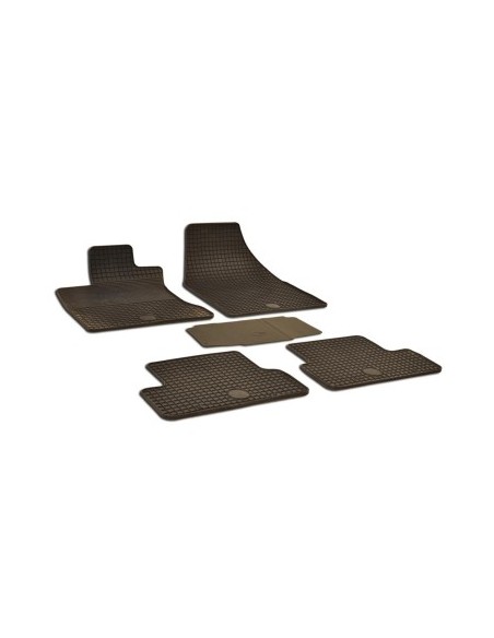 Rubber car mats set fit for Nissan Qashqai (2007-2013) - 5 Pcs