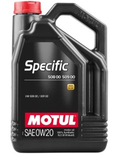 Motul Specific W 508.00 / 509.00 0W20 Engine Oil 5L