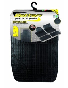 Set of 4 universal rubber mats "GOROS LINE" Bottari 2