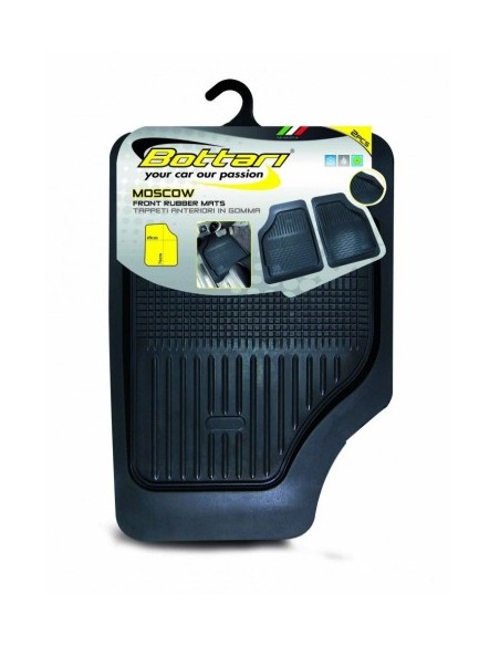 Set of 2 front rubber mats Moscow