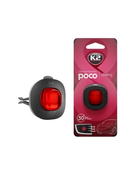 K2 Poco Car Air Freshener, Cherries, 3.3ml