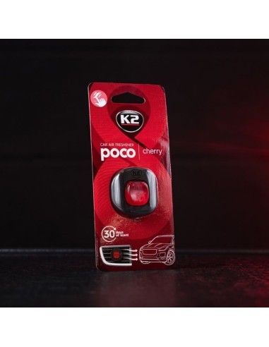 K2 Poco Car Air Freshener, Cherries, 3.3ml