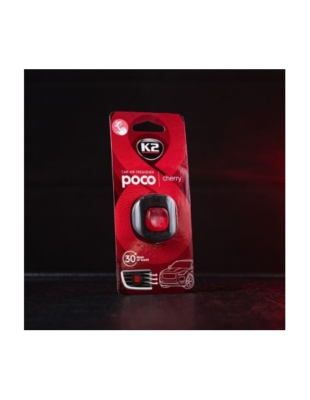K2 Poco Car Air Freshener, Cherries, 3.3ml