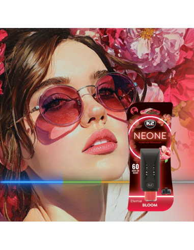 K2 Neone Car Air Freshener, Eternal Bloom, 6ml