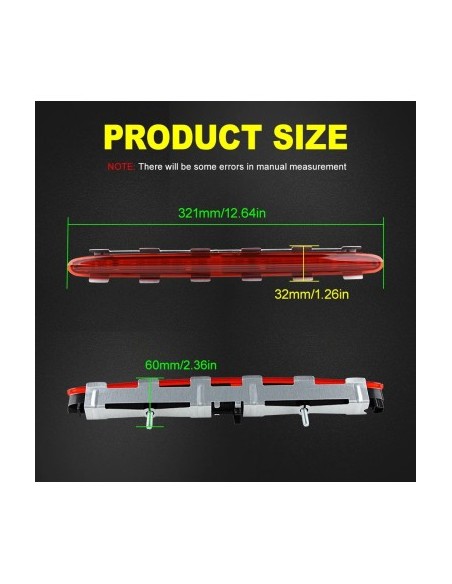 LED brake stop lamp for Mercedes-Benz CLK C209, W209 2002-2009