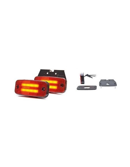 Led Marker Light W158, 12V-24V, position WAS