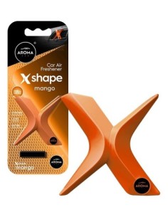 Aroma Car X Shape Mango Air Freshener