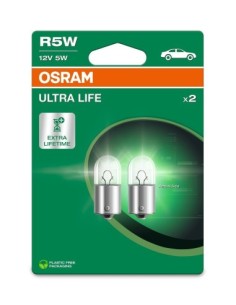 Set of 2 Osram R5W Ultra Life Car Bulbs