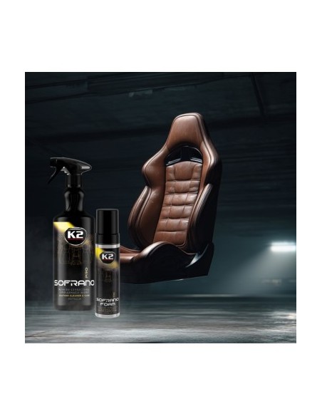 K2 SOFRANO PRO Leather Cleaning and Care Solution, 1l