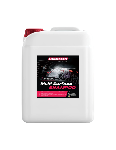 Neutral pH Car Shampoo, Liquitech Multi-Surface...