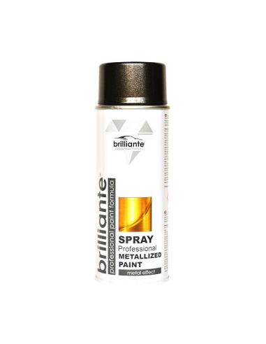 Σπρέι βαφή Μαύρο Μεταλλικό 400ml