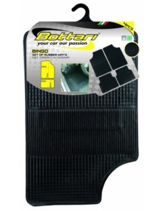 Set of 4 universal rubber mats "BINGO" Bottari 2
