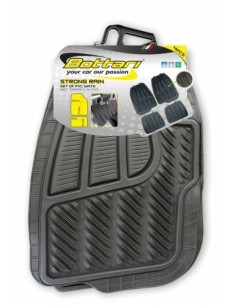 Set of 4 universal PVC mats "Strong Rain" Bottari 2