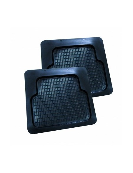 Set of 2 universal rubber mats type tray rear "MOSCOW" Bottari