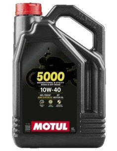 Motor oil motorcycle Motul 5000 10W40 4T 4L