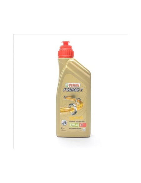 Castrol Power 1 4T 10W40 Motorcycle Oil, 1L