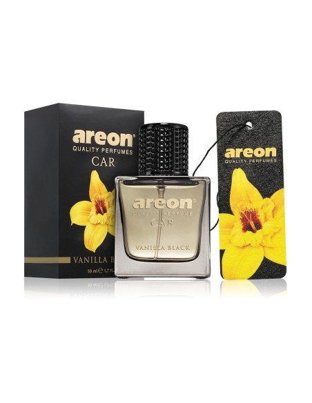 Αρωματικό αυτοκινήτου Areon Perfume Vanilla Black, 50 ml