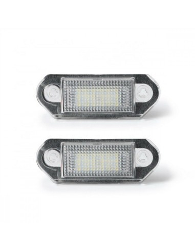 Set of 2 LED License Plate Lights for Skoda...