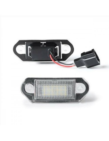 Set of 2 LED License Plate Lights for Skoda...