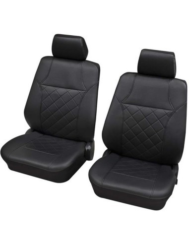 Set Universal Chair Covers Made of Eco-Leather...