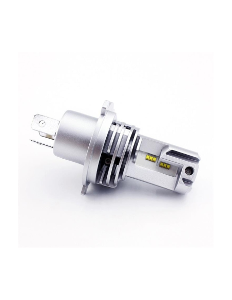 Σετ 2 LED H4 M3 Canbus για αυτοκίνητο, ισχύς 55W, φωτεινότητα 10.000 Lm, 12V-24V