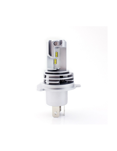 Σετ 2 LED H4 M3 Canbus για αυτοκίνητο, ισχύς 55W, φωτεινότητα 10.000 Lm, 12V-24V