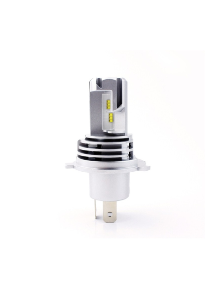 Σετ 2 LED H4 M3 Canbus για αυτοκίνητο, ισχύς 55W, φωτεινότητα 10.000 Lm, 12V-24V