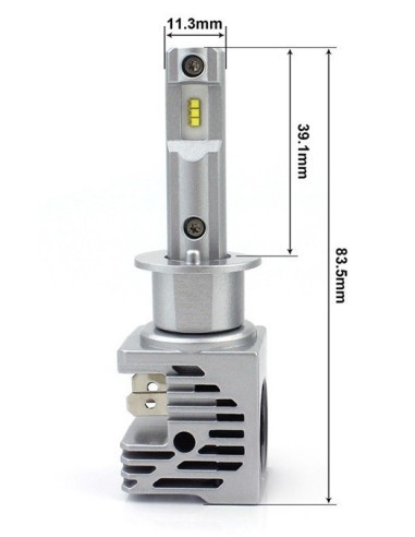 Set 2 leduri H1 M3, Canbus, 4300k, 55W, 10.000...