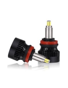 2 db H11 M9 4300K Meleg Fény LED izzó készlet, Canbus 360...
