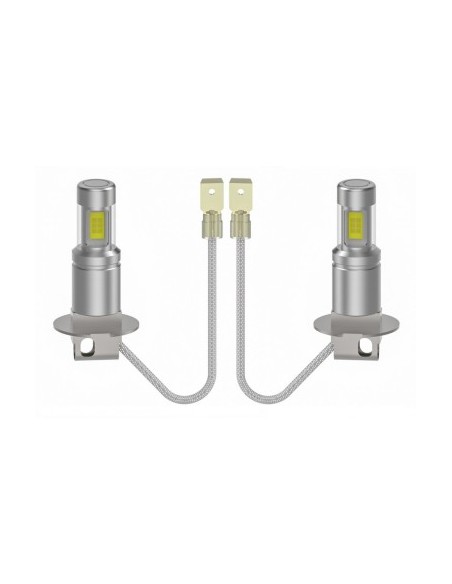 Set 2 H3 Canbus LED Lights, 6000k, 80W, 2000 Lm, 12V-24V