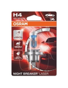 Λάμπα H4 Night Breaker Laser Επόμενης Γενιάς +150% 12V 55W