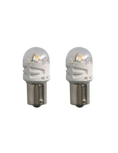 Комплект 2 авто LED крушки Жълти PY21W Philips Ultinon... 2