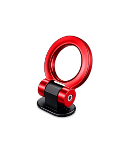 Racing Ornament Tow Hook Mounted on Base, Red