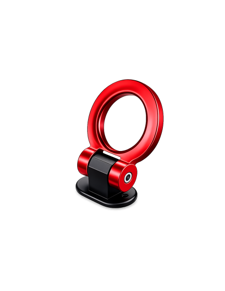 Racing Ornament Tow Hook Mounted on Base, Red