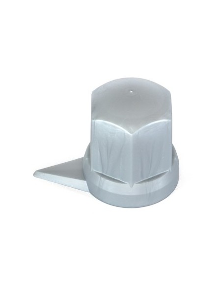 Set of 10 Plastic Caps for Wheel Nut with Indicator 33 mm Grey 54.5 Mm